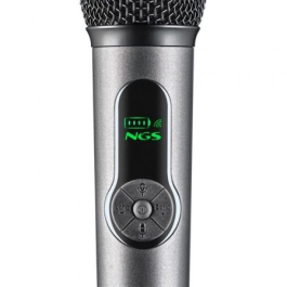 NGS SINGERSTARDUO Pack 2 Micrófonos Inalámbricos Dinámicos Singer Star Duo con Receptor, Jack 3.5/6.3mm, 30h Autonomía para Karaoke NGS SINGERSTARDUO Pack 2 Micrófonos Inalámbricos Dinámicos Singer Star Duo con Receptor, Jack 3.5/6.3mm, 30h Autonomía para Karaoke