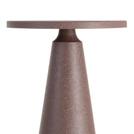 Mesita Marrón Acero 50,50 X 50,50 X 61 cm