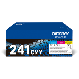 BROTHER pack 3 cartuchos deToner (c/m/y)/TN241CMY BROTHER pack 3 cartuchos deToner (c/m/y)/TN241CMY Precio: 186.49999951. SKU: S0232903