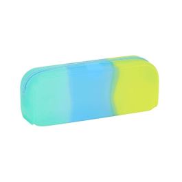 Bolso Escolar Safta Portatodo Tricolor Cuadrado Silicona 185x55x75 mm Bolso Escolar Safta Portatodo Tricolor Cuadrado Silicona 185x55x75 mm