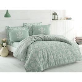 Juego de Cama ASI8681181708514 - Funda Nórdica 220x240 cm y 2 Fundas de Almohada 60x60 cm - 65% Algodón, 35% Poliéster - Verde Precio: 40.49999954. SKU: B1KDZ2Z93Y