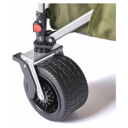 Coleman Ultimate Terrain Bollerwagen 2226531 - Carro de Transporte Plegable, Verde, 180 kg de Carga, 132 L