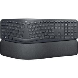 Logitech K860 Teclado Inalámbrico Ergonómico QWERTY Español RF Wireless + Bluetooth con Reposamuñecas Grafito Precio: 145.58999994. SKU: B19A7Z8KXH