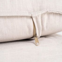 Puf Beige Dm-Tejido Salón 100 X 100 X 42 cm