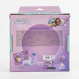 Cerdá Diario Set La Casa de Gabby Gabby's Dollhouse, Cuaderno y Accesorios, 23.5x25x5.5 cm, Multicolor, Edad +3 años