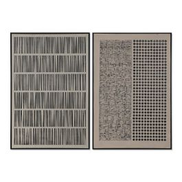 Cuadro Home ESPRIT Marrón Negro Moderno Urbano 83 x 4 x 123 cm (2 Unidades) Precio: 194.9945371. SKU: B16ZSP665B