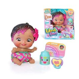 Muñeco wandi-doo hawaiian 20 cm ¡habla mediante el lenguaje universal de los bebes! incluye biberón y chupete