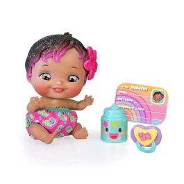 Muñeco wandi-doo hawaiian 20 cm ¡habla mediante el lenguaje universal de los bebes! incluye biberón y chupete