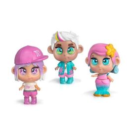 Muñeca mini trotties ojos emojis 12 cm ¡sus ojos son cambiantes! con brazos, piernas y cabez articuladas - modelos surtidos