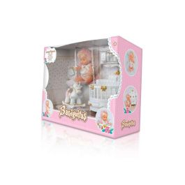 Cuarto de juegos y muñeca barriguitas. incluye accesorios y un unicornio balancín. Cuarto de juegos y muñeca barriguitas. incluye accesorios y un unicornio balancín.