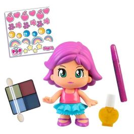 Figura pinypon pop & make up 17 cm ¡maquillala y decorala a tu gusto! quita la pintura una vez se seque y vuelve a empezar