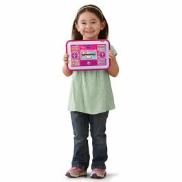 Ordenador genio little app con pantalla color rosa y 80 actividades 18,4x26,3x4 cm