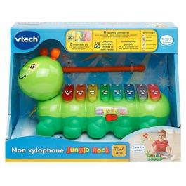Xilófono Vtech Baby Jungle Rock - Xylophone chenille (FR) PVC