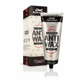 Hairgum ANTI WAX Champú Purificante e Hidratante Diario para Hombre. Limpieza Profunda, Elimina Residuos de Cera 200g