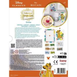 Juego creativo - LANSAY - Colección lentejuelas - SIMBA EL REY LEÓN - A partir de 7 años Juego creativo - LANSAY - Colección lentejuelas - SIMBA EL REY LEÓN - A partir de 7 años