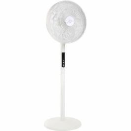 AIR-LIGHT RING - Ventilador de pie blanco Ø40cm 70W con corona de iluminación LED Precio: 137.50000044. SKU: B13EV5WWQP