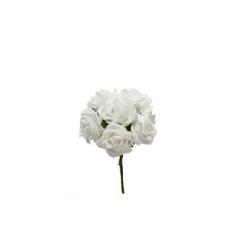 Bolsa 12 Mini Flores Pomos Foam Blanco Precio: 7.95000008. SKU: B1BMK3V9BQ