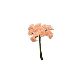 Bolsa de 12 Mini Flores Pomos Rositas Salmón Precio: 3.78999951. SKU: B1B49B3RAE