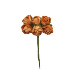Mini Flor Bolsa de 10 Pomos x 6 Flores Terciopelo Naranja Precio: 5.94999955. SKU: B12QMWZBH2