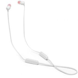 JBL JBLT125BTWHT Auriculares In-Ear Inalámbricos con Micrófono Bluetooth 5.0, 16h Batería, Pure Bass, Carga Rápida, Blancos JBL JBLT125BTWHT Auriculares In-Ear Inalámbricos con Micrófono Bluetooth 5.0, 16h Batería, Pure Bass, Carga Rápida, Blancos