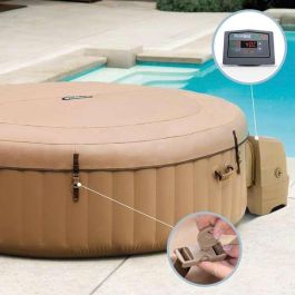 Spa Hinchable Intex 196 x 71 x 196 cm Marrón 795 L