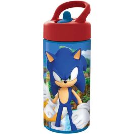 Botella de plástico con asa para llevar sonic 410 ml.