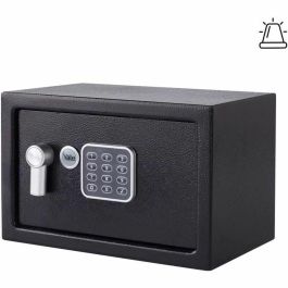 Yale YEC/200/DB2 Caja Fuerte Electrónica con Alarma y Sirena 130dB, Pequeña 8,6L, 20x31x20cm