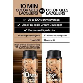Tinte Permanente Redken Color Gels Lacquers Minutos 3 x 60 ml Nº 6ABN-6.19 (3 Unidades)
