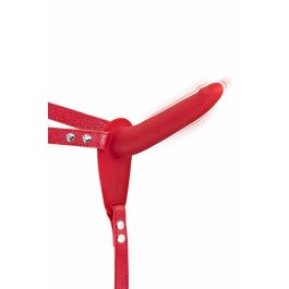 Consolador con arnés Fetish Tentation Rojo Silicona Precio: 31.50000018. SKU: B1EKC6E5EX