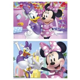 Puzzle 2x50 piezas minnie