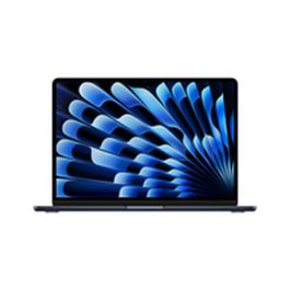 Apple MXCV3FNA MacBook Air M3 2024 de 13.6 pulgadas, 16 GB RAM, 512 GB SSD, Medianoche, Teclado AZERTY