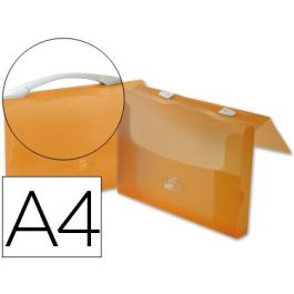 Carpeta Beautone Portadocumentos Broche Polipropileno Din A4 Naranja Transparente Precio: 10.78999955. SKU: B1F7VL6ZYF