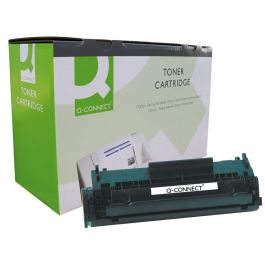 Toner Q-Connect Compatible Hp-1010 Q2612XL-Q2612A -4.000 Pag- Negro