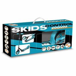 CONTROL DE PATINES Scooter plegable ajustable 200 mm - Con soporte - 2 ruedas