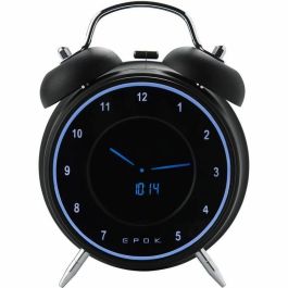 BIGBEN RR90EPOKN EPOK Radio reloj despertador - Doble alarma - Negro