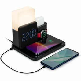 Thomson Alarm Clock With Wireless Charging Station And Night Light CL800I