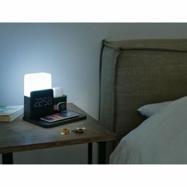 Thomson Alarm Clock With Wireless Charging Station And Night Light CL800I