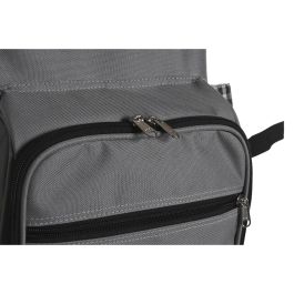 Mochila DKD Home Decor Gris Oscuro 20 x 39 x 28.5 cm Set de 9 Mochila DKD Home Decor Gris Oscuro 20 x 39 x 28.5 cm Set de 9