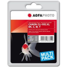 AgfaPhoto APCCLI551XLSET B/C/M/Y - Set Cartuchos Tinta XL Compatible Colores Alta Calidad OEM 3 Años Garantía Precio: 16.99896451. SKU: B19RAFFAWG