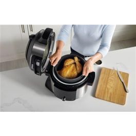 Ninja OL550EU Olla Eléctrica Multifunción SmartLid 11 en 1 Foodi, 6L, Cocina a Presión, Freidora de Aire, Vapor, Horneado