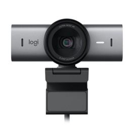 Logitech MX Brio 705 Webcam 4K Ultra HD Profesional para Colaboración y Streaming Certificada Teams Zoom Google Meet