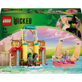 LEGO 75681 Glinda, Elphaba y Nessarose en Shiz University Set de Construcción de Fantasía, Edificio 2 plantas, Balcones, Sala Libros, Accesorios Oz +7 años Precio: 31.50000018. SKU: B126479QQZ
