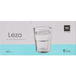 La Mediterranea Set 6 Vasos Leza 400 ml (8 Cajas)