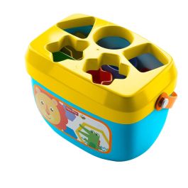 Fisher-Price Ffc84 Bloques Infantiles para Bebés, Cubo de Actividades para Apilar y Encajar Formas y Colores, +6 meses