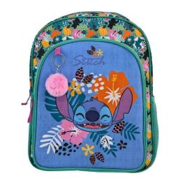 Toybags Mochila Primaria Stitch Tropical, Doble Compartimento, 44x30x20 cm, Adaptable a Carro, Gran Capacidad Precio: 32.49999984. SKU: B1GPVMTCAP