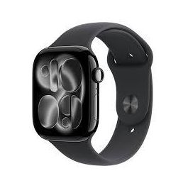 Apple Watch Series 11 GPS + Cellular 42mm Space Grey Aluminio con Correa Deportiva Negra M/L Precio: 597.50000013. SKU: B16E865FQA
