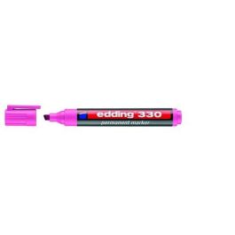 Marcador Permanente Edding 330 Biselado Rosa 10 unidades Precio: 12.50000059. SKU: B14NGT48SS