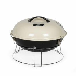 Livoo DOC301 Barbacoa de Carbón Portátil Ø34 cm, Parrilla Cromada, Acero Esmaltado, Champán y Negro Precio: 45.95000047. SKU: B18XY67LA9