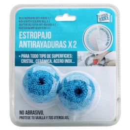 Je cherche une Idee Juego De 2 Estropajos Antirayadura No Abrasivo Para Todo Tipo De Superficies