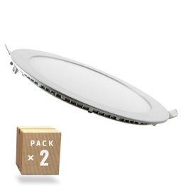 Pack 2 Placas LED 18W 1800Lm 6000ºK Circular 40.000H [JL-GP-LZ-3-M-CW-PK2-AP] Precio: 6.7899997. SKU: 15096772592003